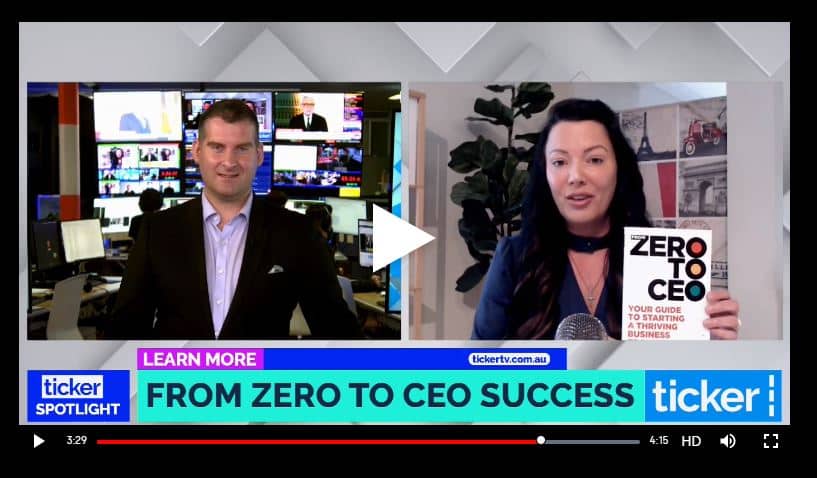 TICKER TV Spotlight! From ZERO to CEO success!