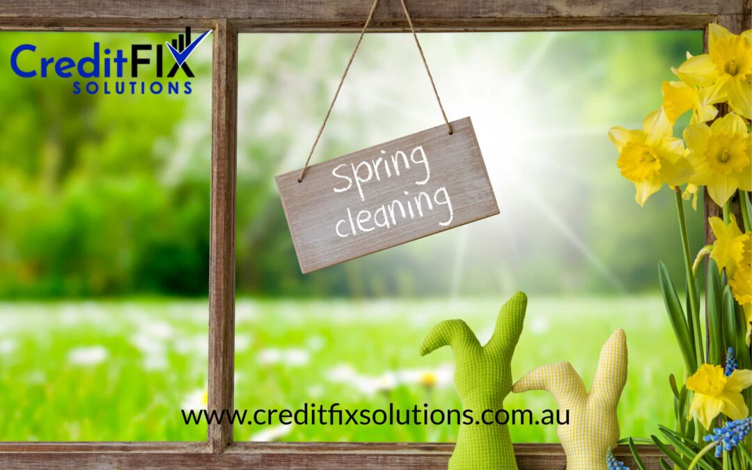 Spring clean your credit report!