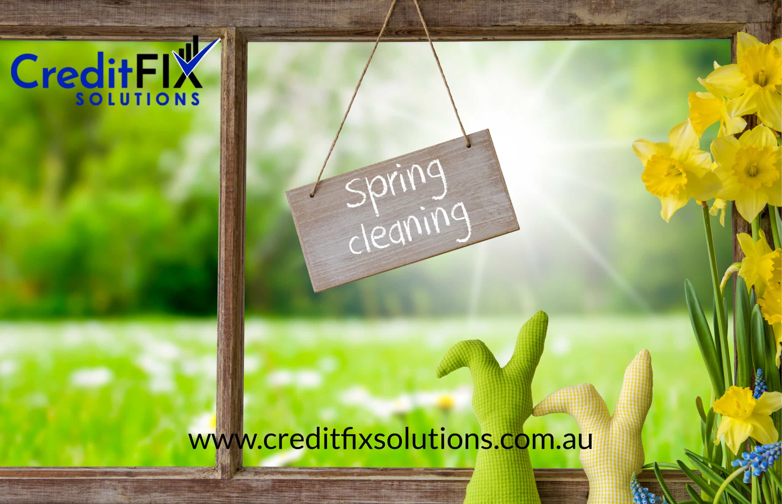 spring clean your credit report