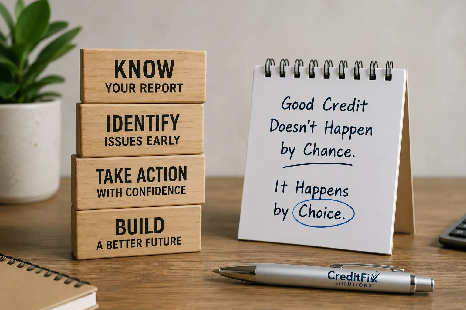 steps to good credit